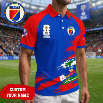 Haiti | Premium Road to World Cup 2026 Polo Shirt