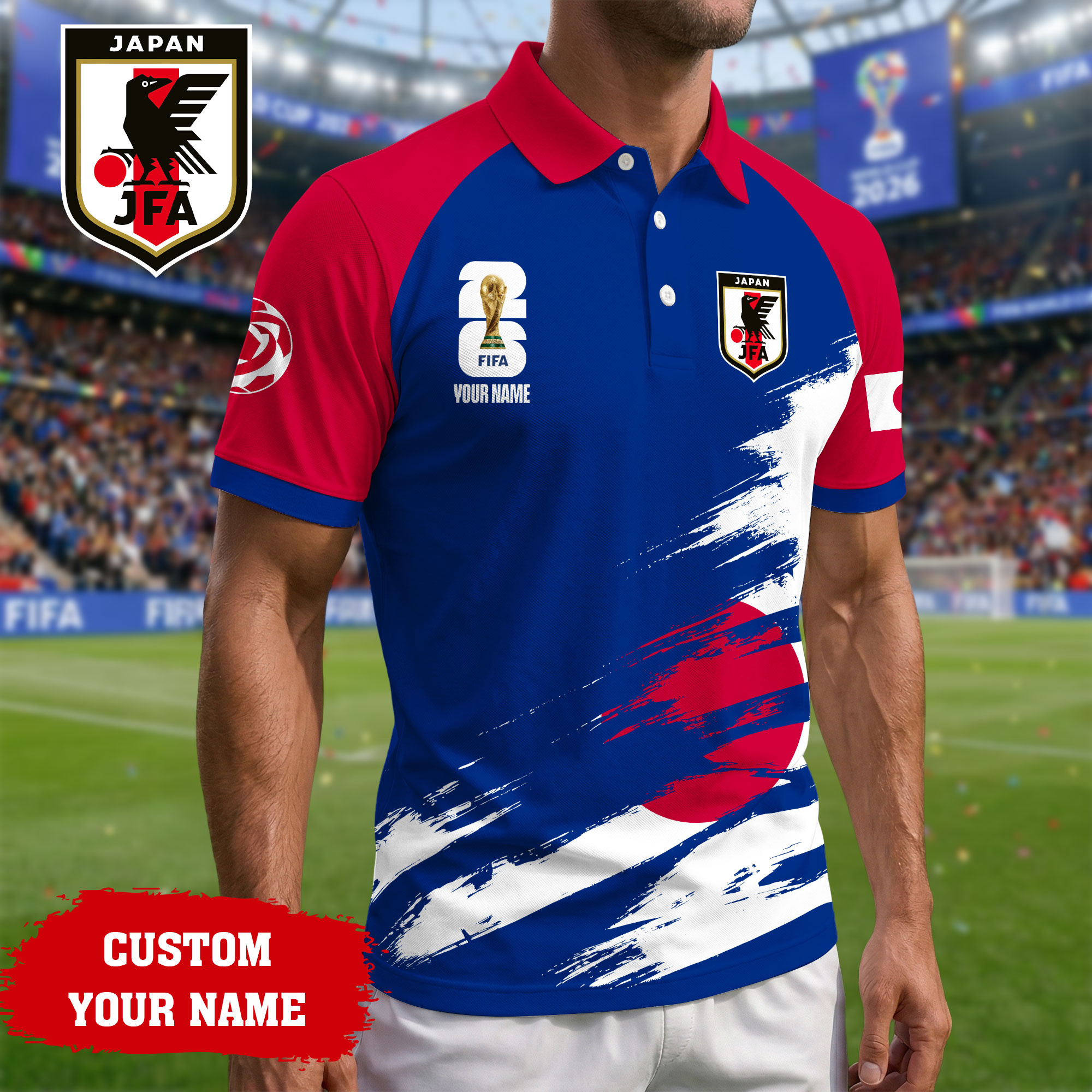 Japan | Premium Road to World Cup 2026 Polo Shirt