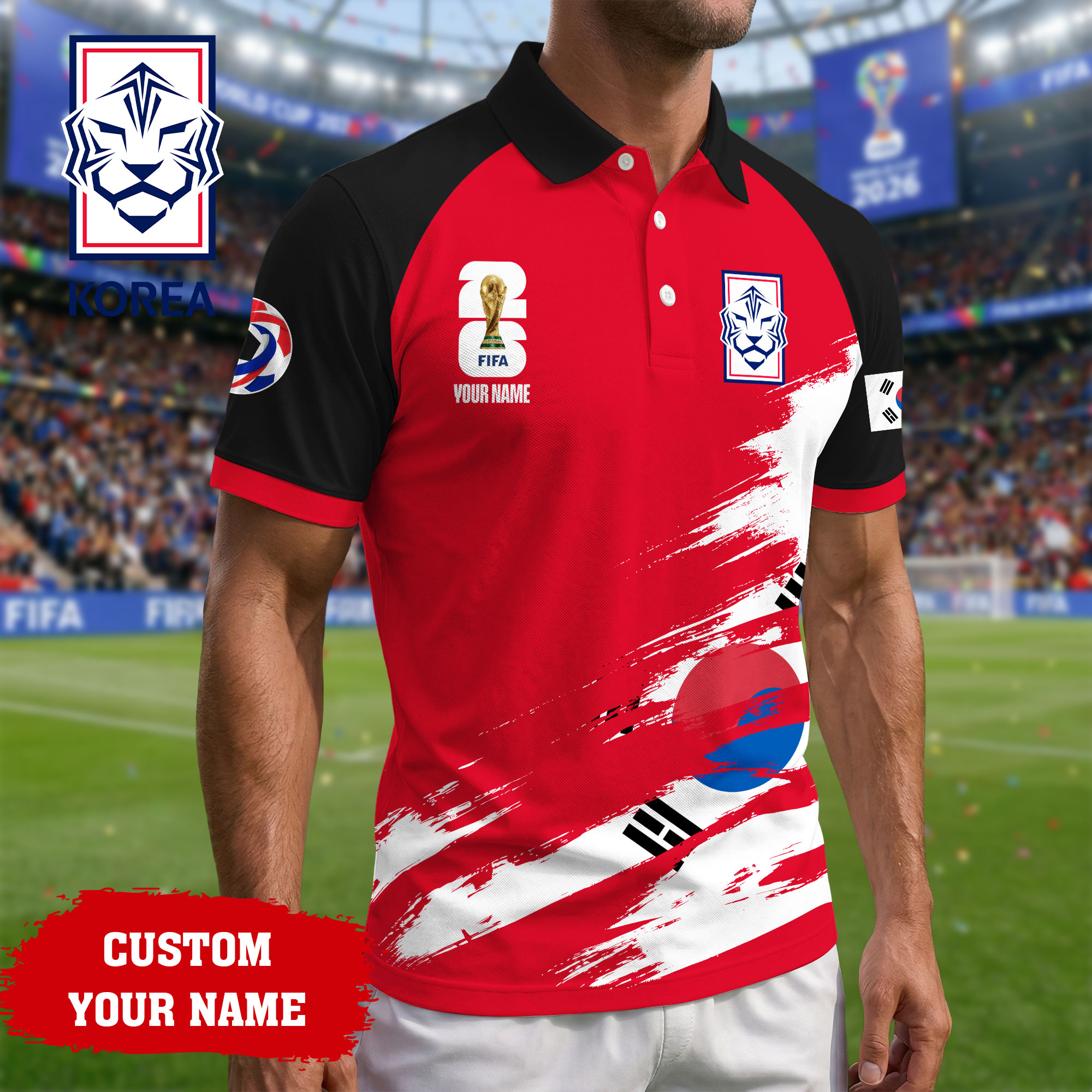 Korea Republic | Premium Road to World Cup 2026 Polo Shirt