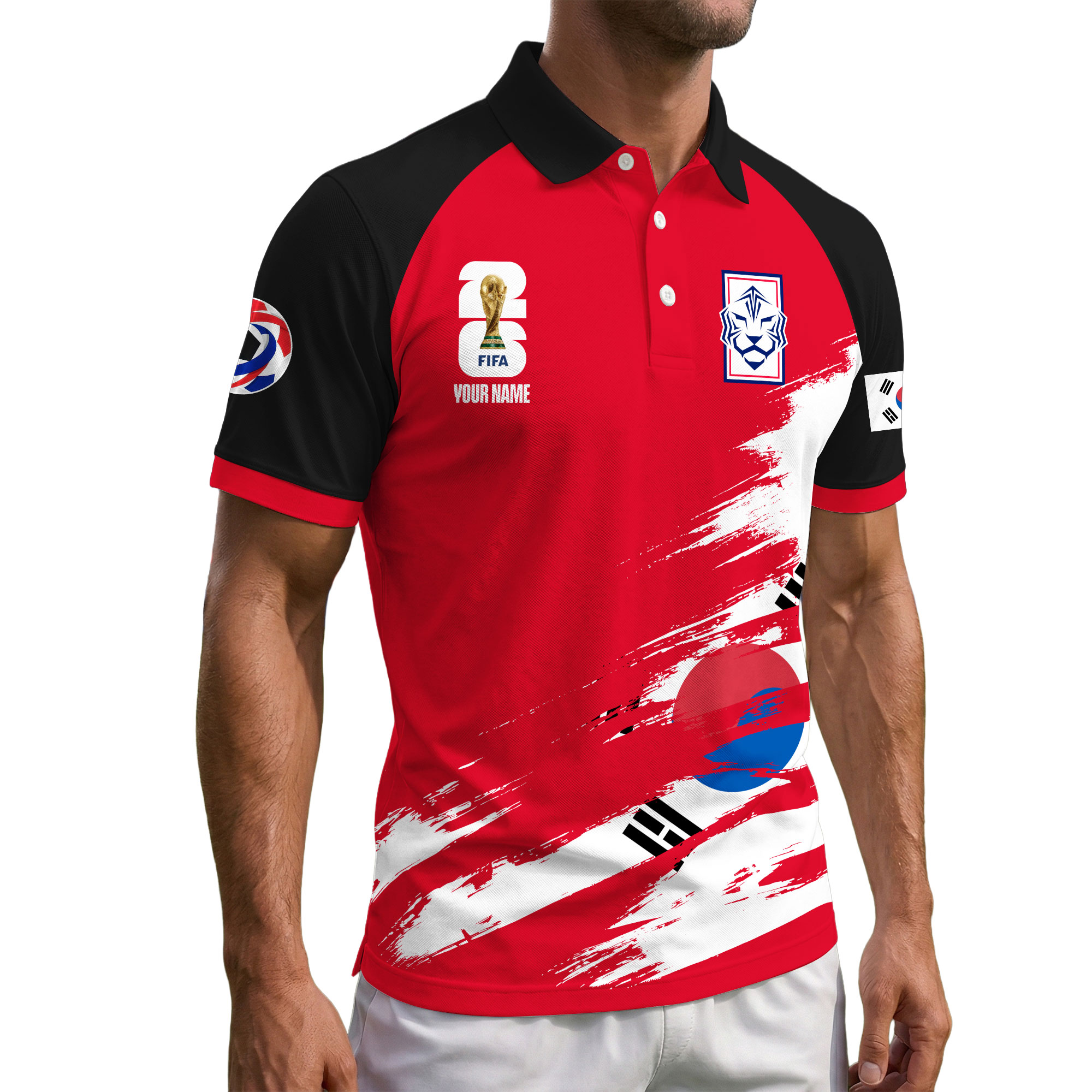 Korea Republic | Premium Road to World Cup 2026 Polo Shirt - Image 2