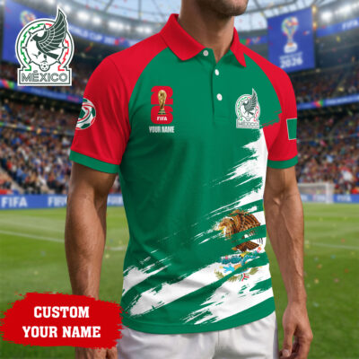 Mexico | Premium Road to World Cup 2026 Polo Shirt - XL