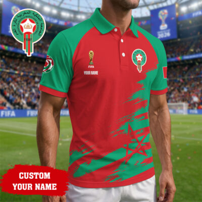 Morocco | Premium Road to World Cup 2026 Polo Shirt