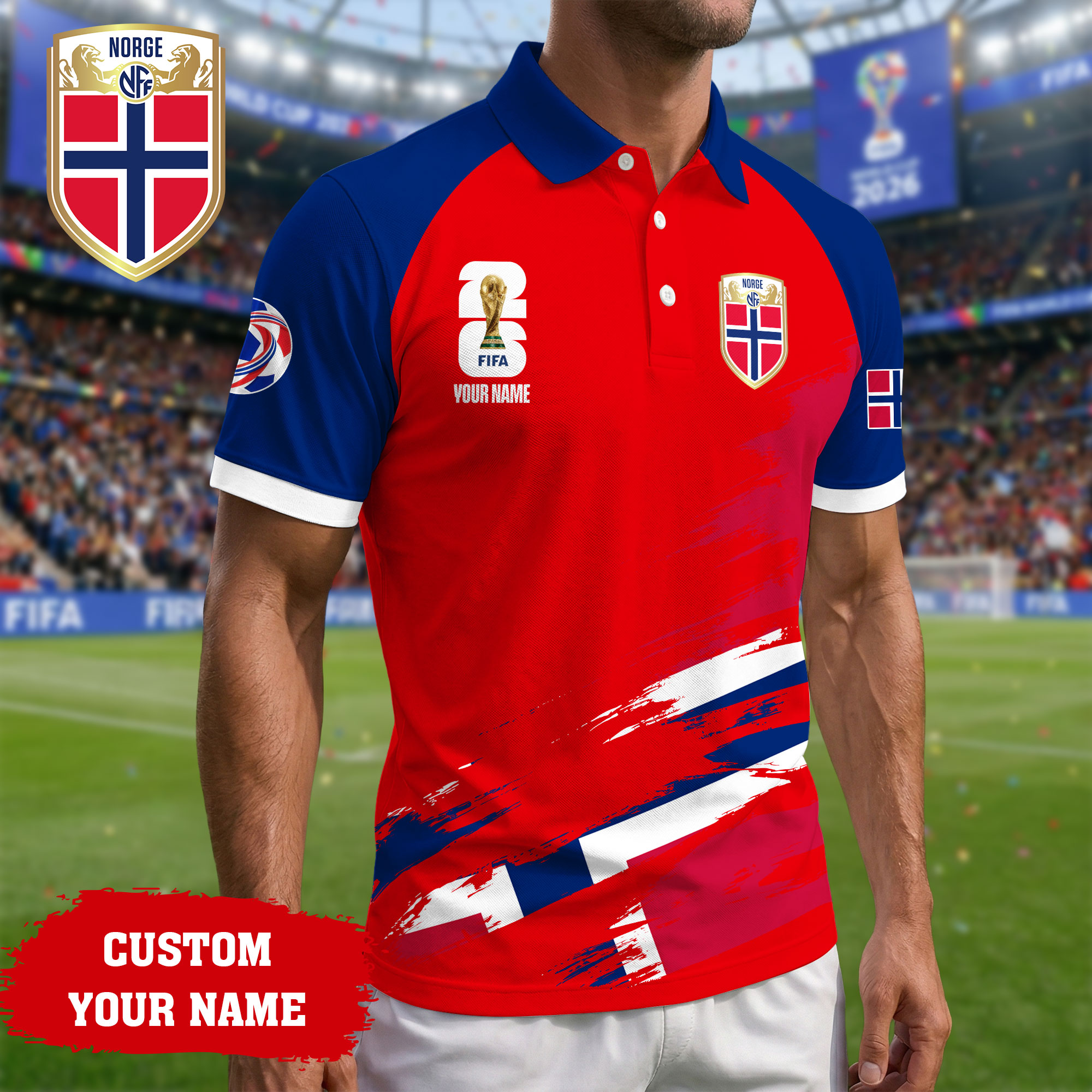 Norway | Premium Road to World Cup 2026 Polo Shirt