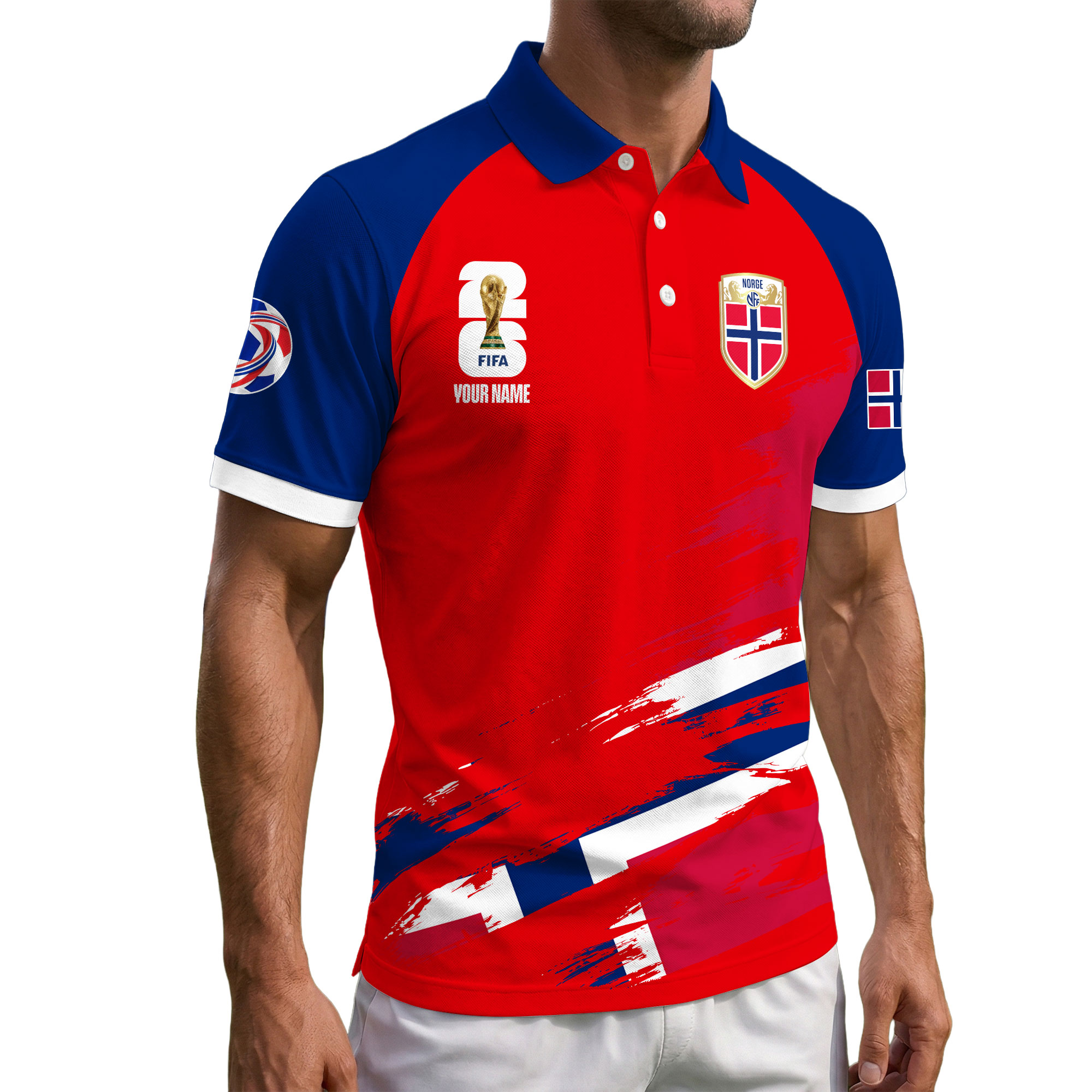Norway | Premium Road to World Cup 2026 Polo Shirt - Image 2
