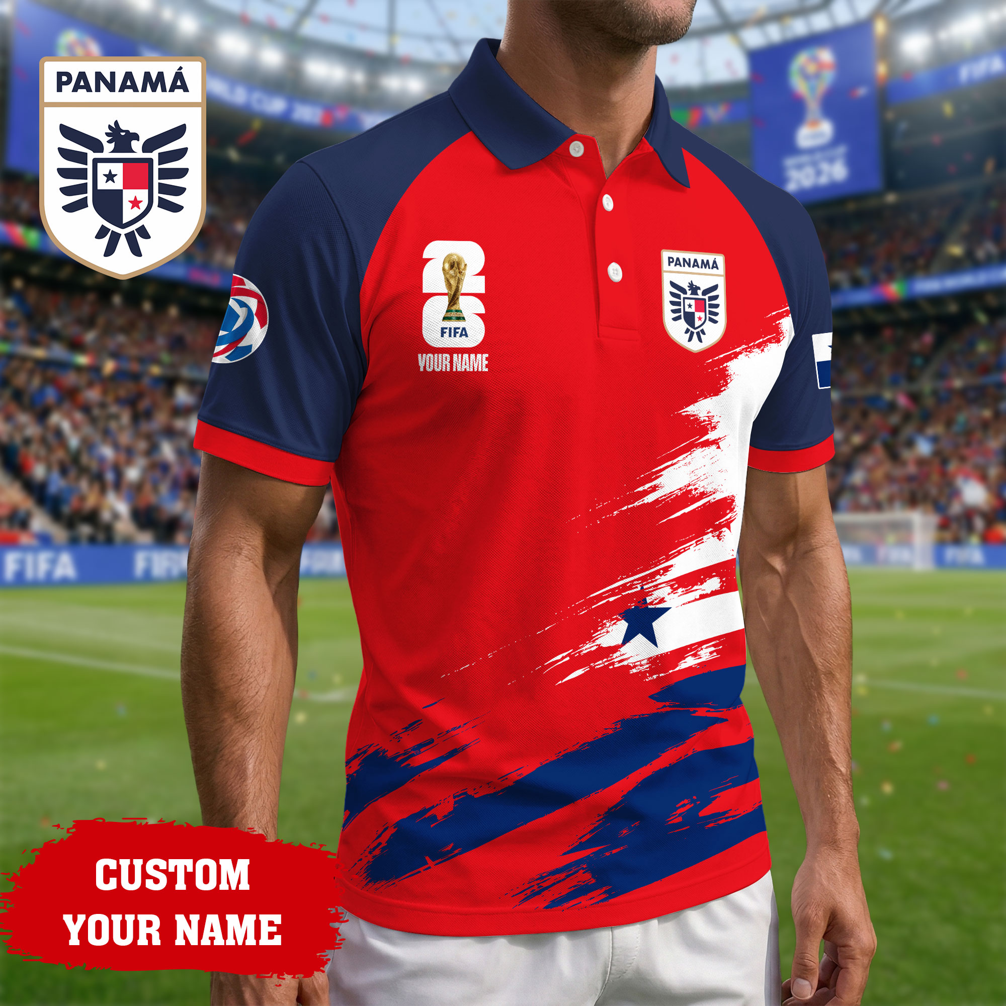 Panama | Premium Road to World Cup 2026 Polo Shirt