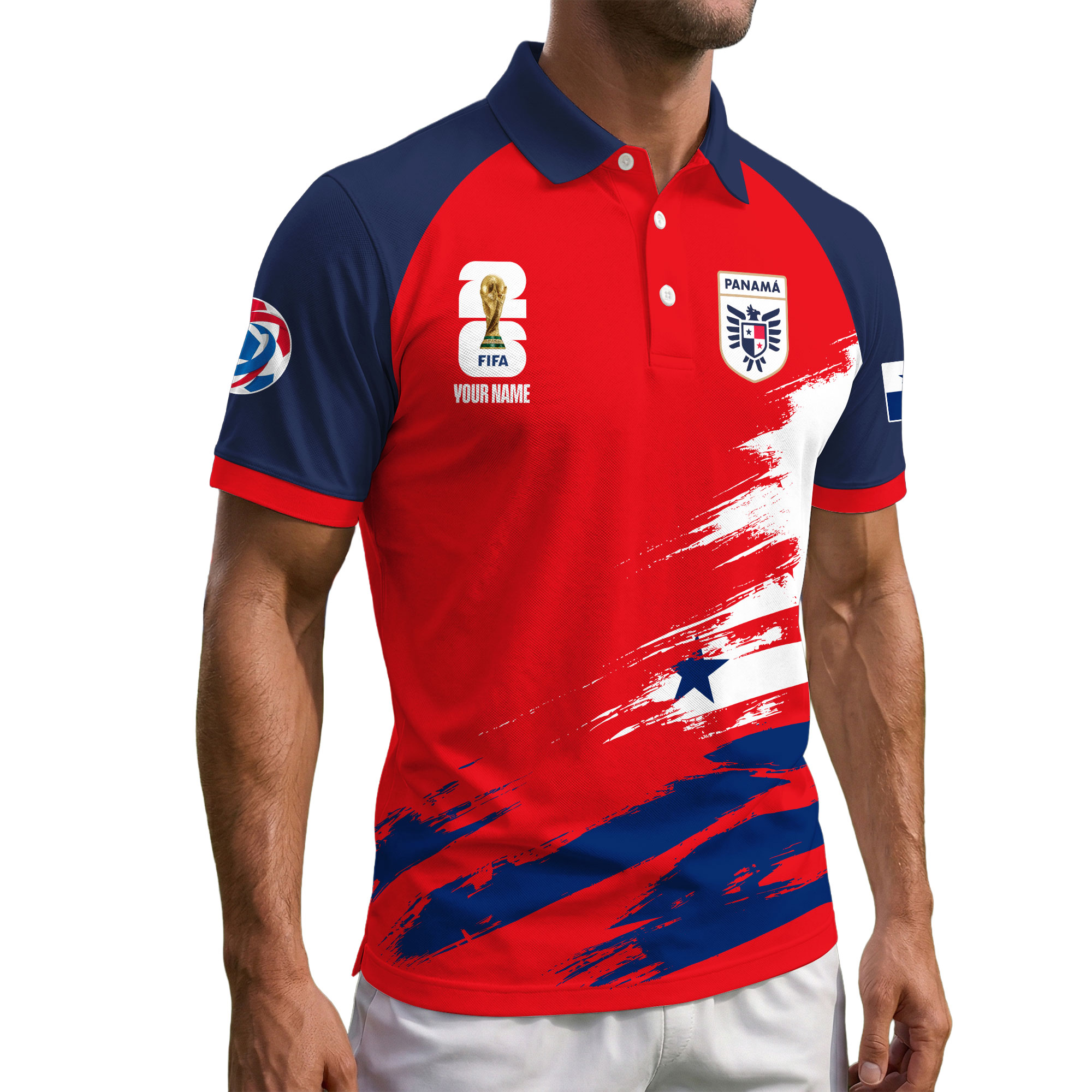 Panama | Premium Road to World Cup 2026 Polo Shirt - Image 2