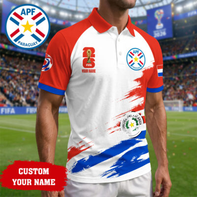 Paraguay | Premium Road to World Cup 2026 Polo Shirt