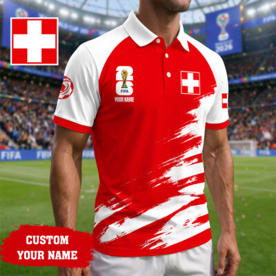 Switzerland | Premium Road to World Cup 2026 Polo Shirt