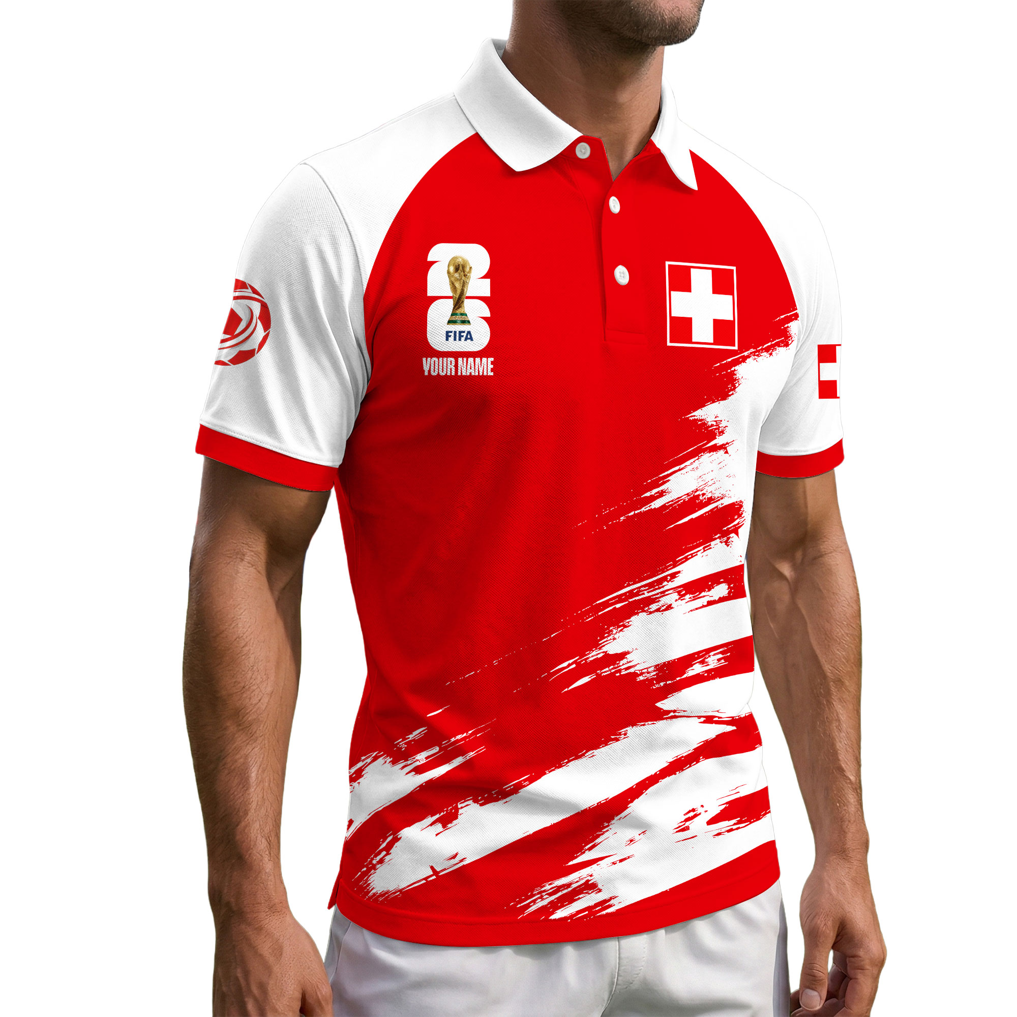Switzerland | Premium Road to World Cup 2026 Polo Shirt - Image 2