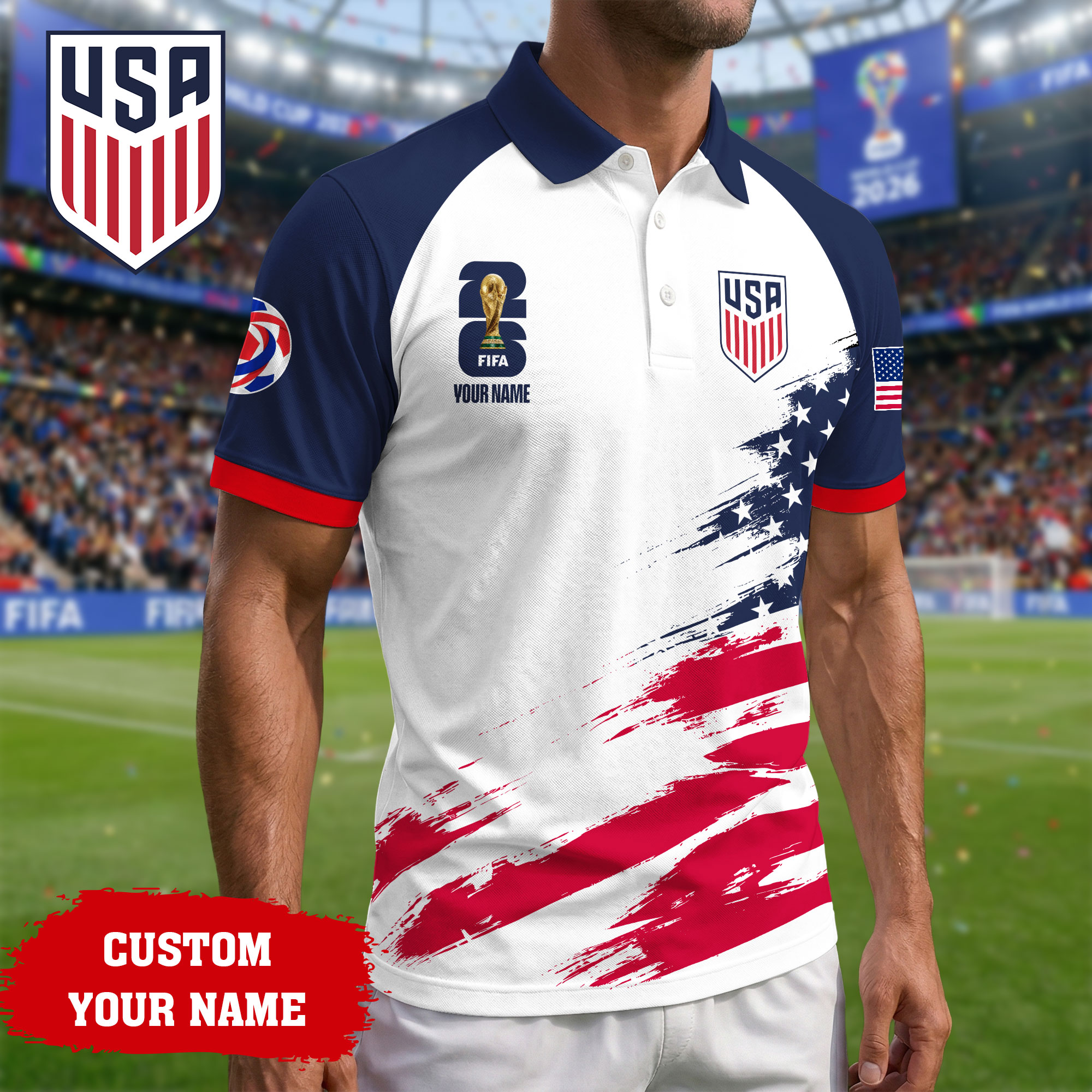 United States | Premium Road to World Cup 2026 Polo Shirt