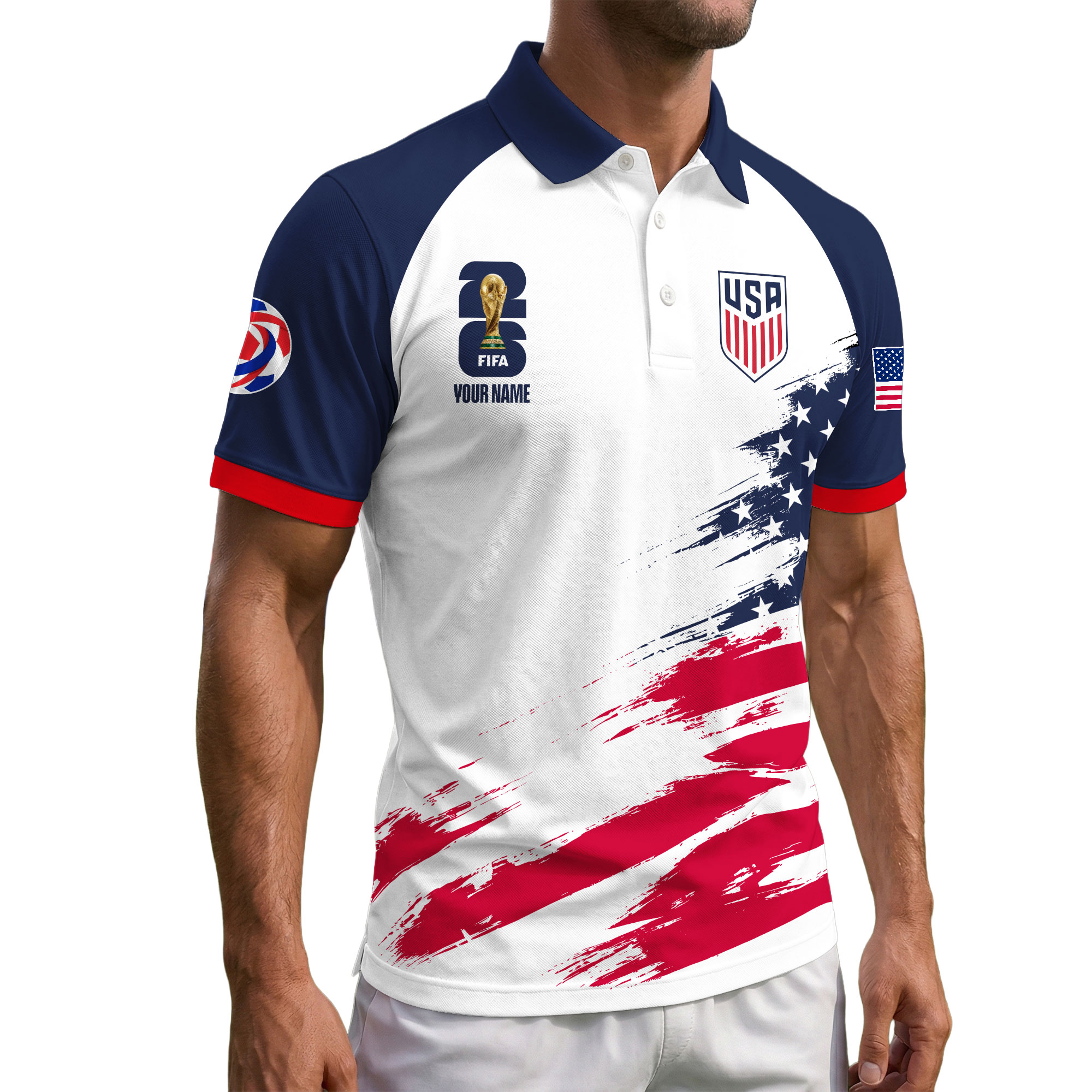 United States | Premium Road to World Cup 2026 Polo Shirt - Image 2