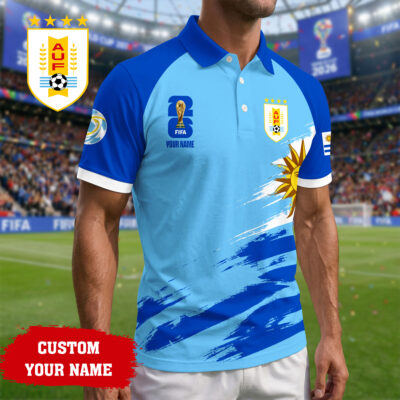 Uruguay | Premium Road to World Cup 2026 Polo Shirt