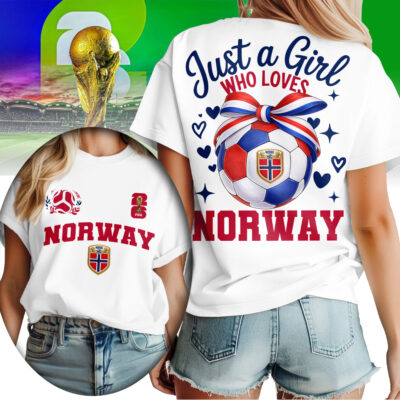 Norway | Premium WC26 Just a Girl Who Loves Soccer Shirt