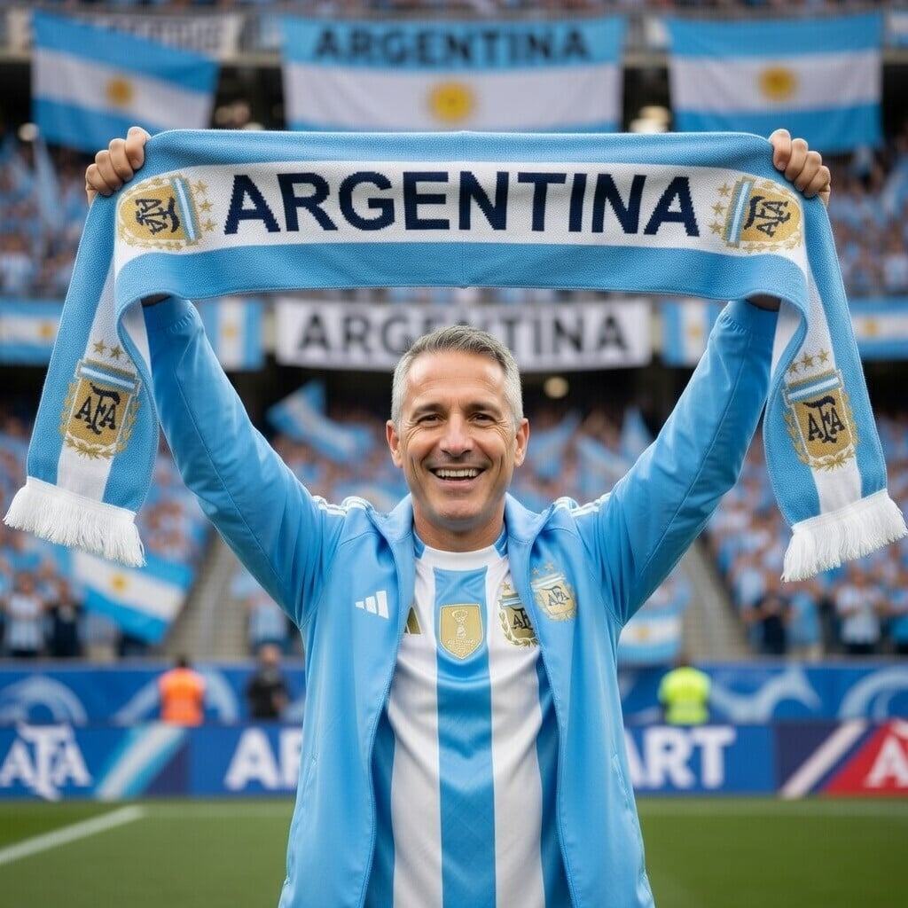 Argentina | Premium WC26 National Team Scarf