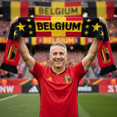 Belgium | Premium WC26 National Team Scarf