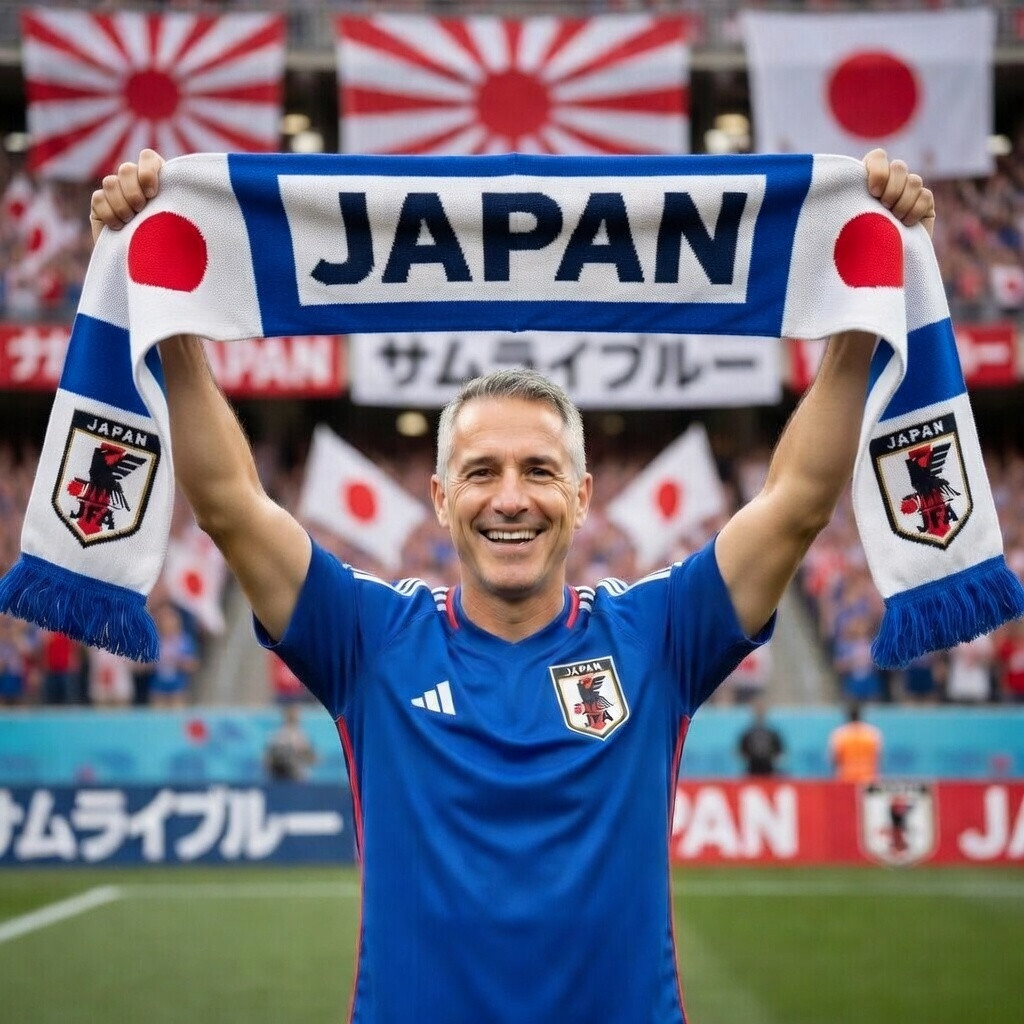 Japan | Premium WC26 National Team Scarf