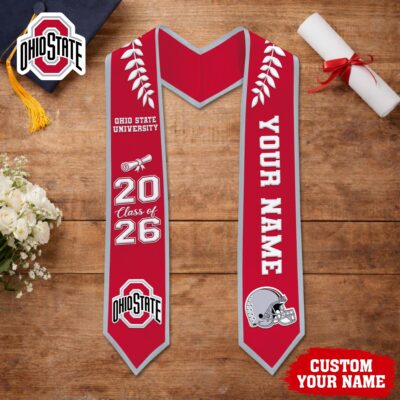 Ohio State Buckeyes | Premium NCAA Graduation Stole