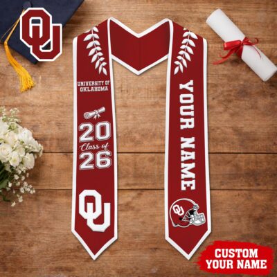Oklahoma Sooners | Premium NCAA Graduation Stole
