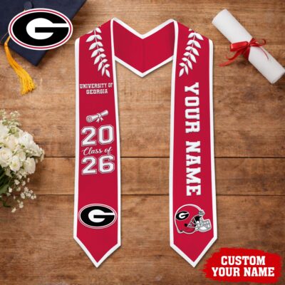 Georgia Bulldogs | Premium NCAA Graduation Stole