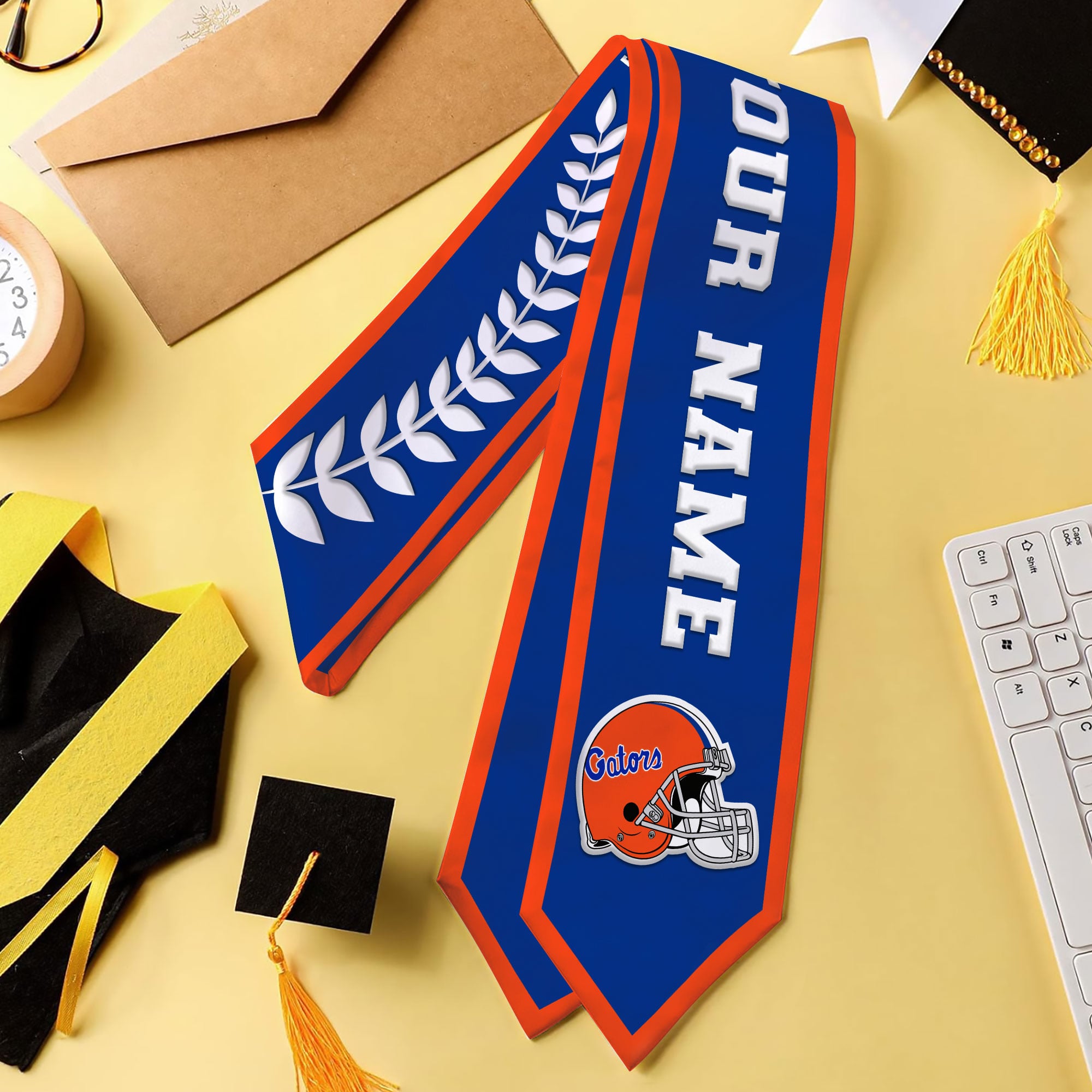 Florida Gators | Premium NCAA Graduation Stole - Image 2