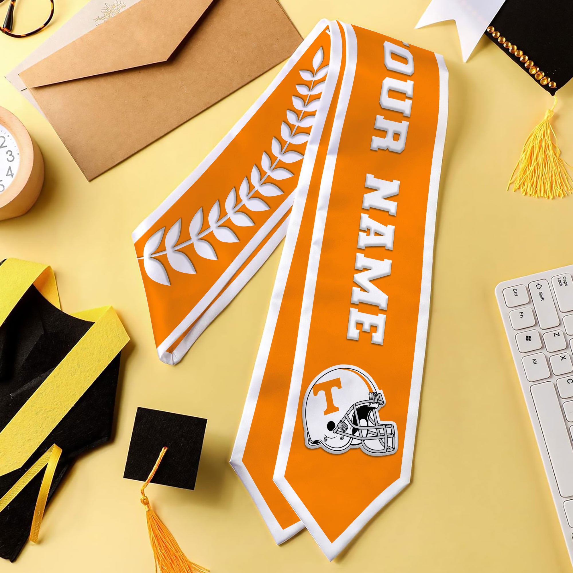 Tennessee Volunteers | Premium NCAA Graduation Stole - Image 2