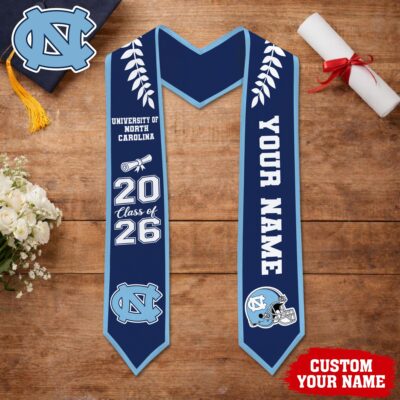 North Carolina Tar Heels | Premium NCAA Graduation Stole