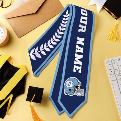 Alternative view of North Carolina Tar Heels | Premium NCAA Graduation Stole