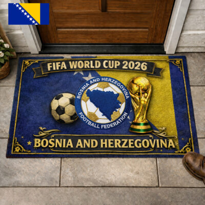 Bosnia and Herzegovina | Premium WC26 Doormat - 40*60cm