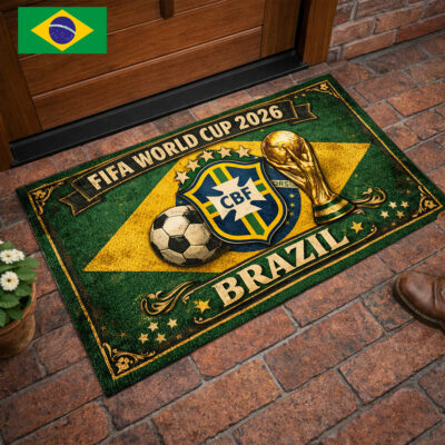 Alternative view of Brazil | Premium WC26 Doormat