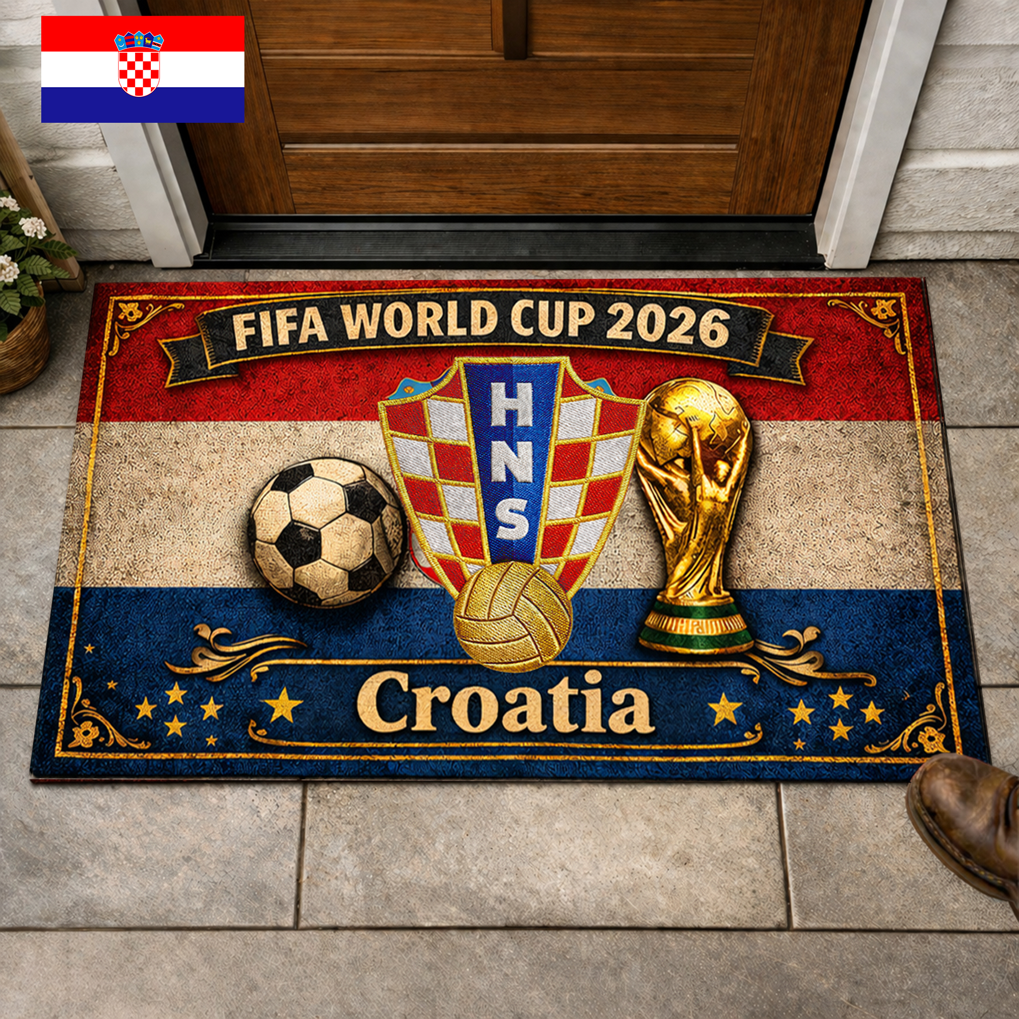 Croatia | Premium WC26 Doormat