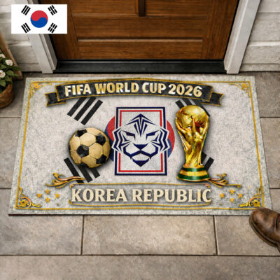 Korea Republic | Premium WC26 Doormat - 60*90cm
