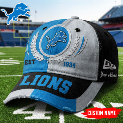 Detroit Lions | Premium NFL Split Color New Era Cap