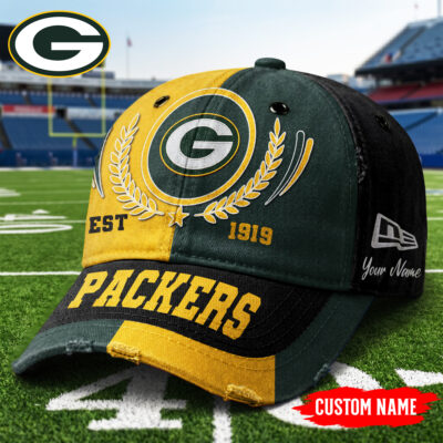 Green Bay Packers | Premium NFL Split Color New Era Cap