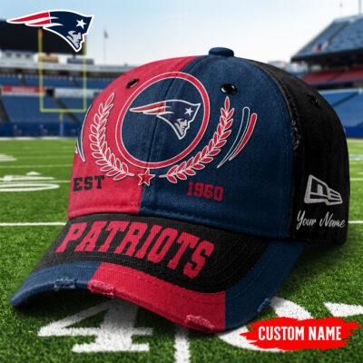 New England Patriots | Premium NFL Split Color New Era Cap