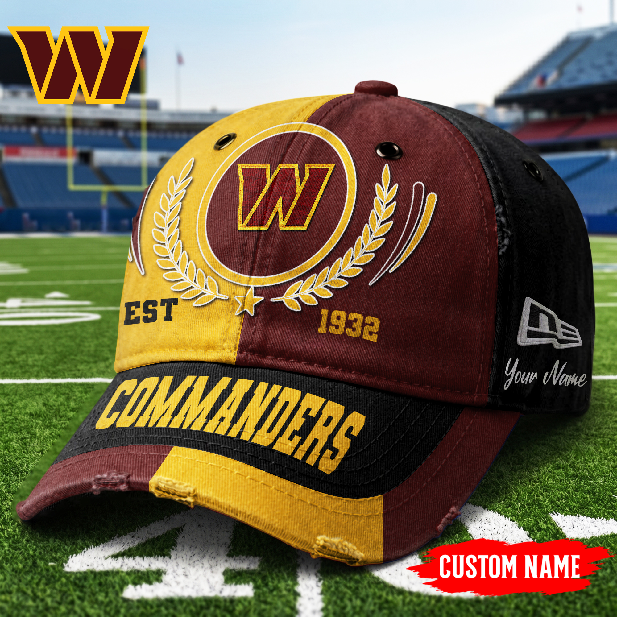 Washington Commanders | Premium NFL Split Color New Era Cap