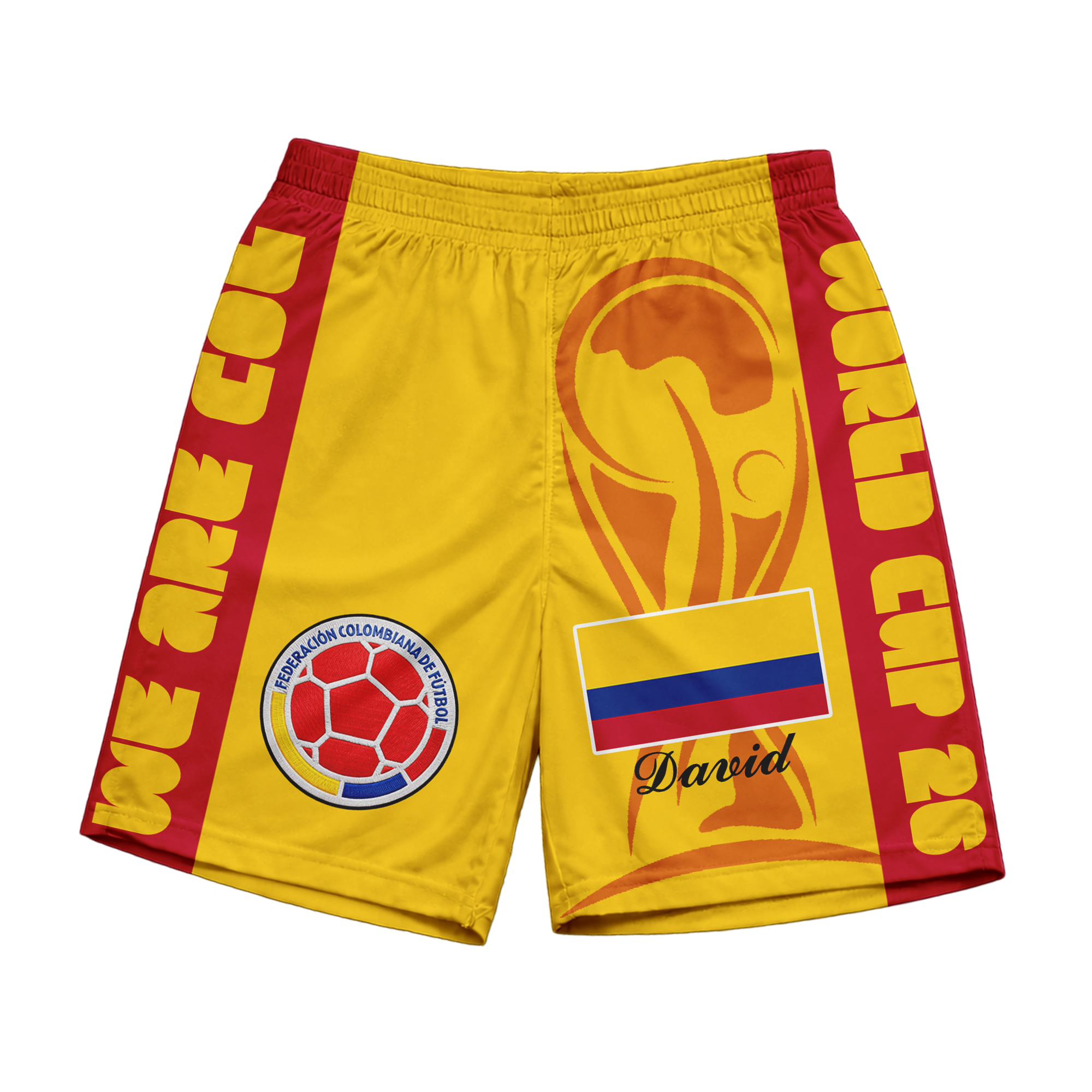 Colombia | Premium WC26 FIFA World Cup 26 Personalized Shorts - Image 2