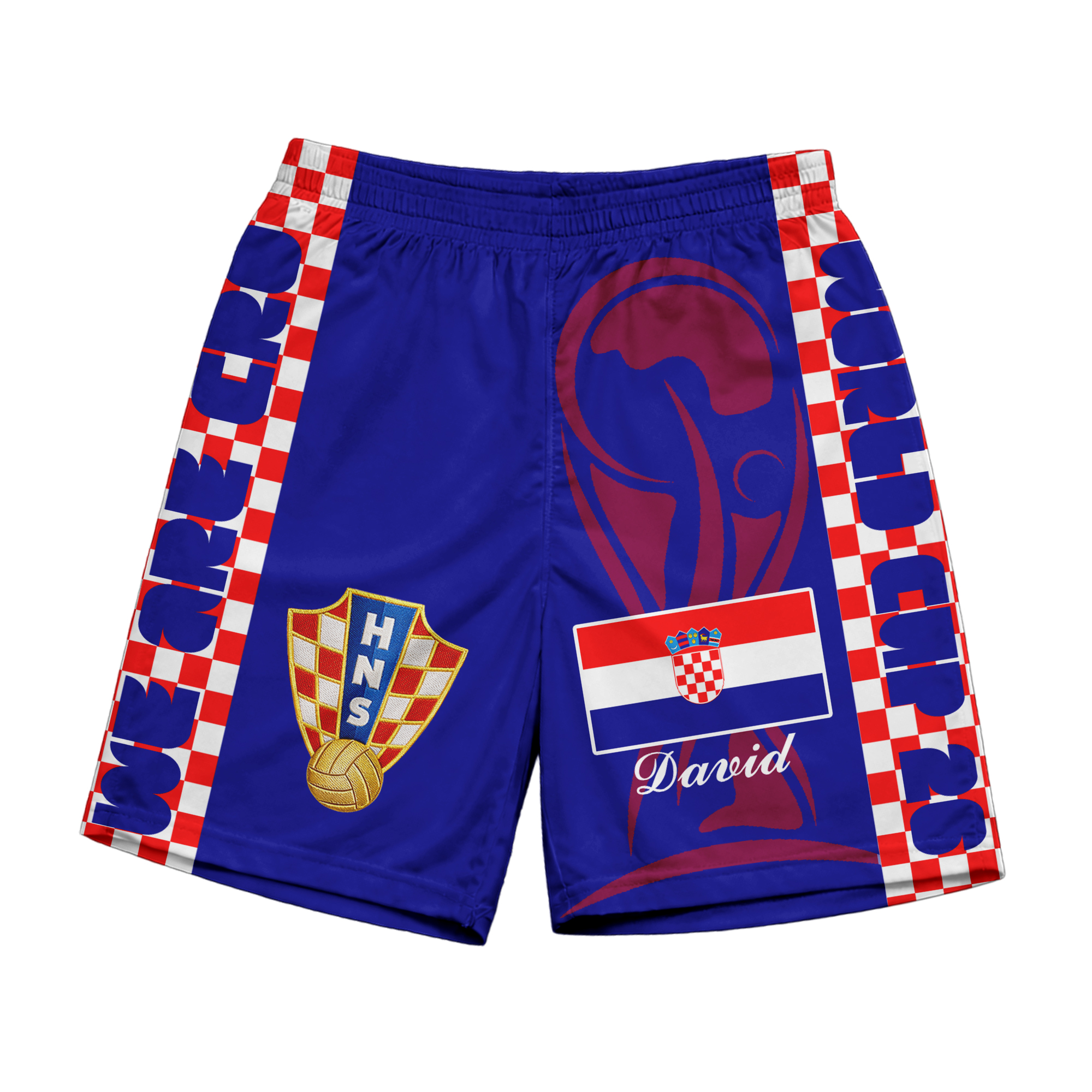 Croatia | Premium WC26 FIFA World Cup 26 Personalized Shorts - Image 2
