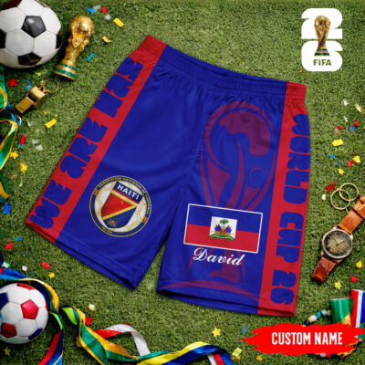 Haiti | Premium WC26 FIFA World Cup 26 Personalized Shorts