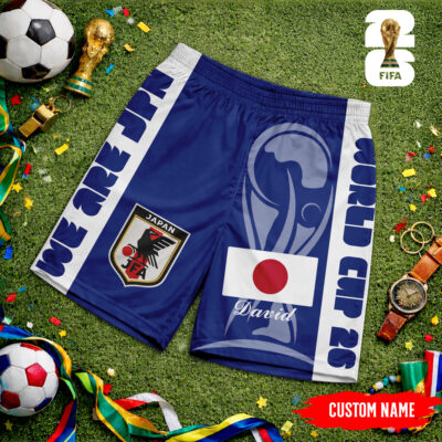 Japan | Premium WC26 FIFA World Cup 26 Personalized Shorts - L