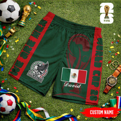 Mexico | Premium WC26 FIFA World Cup 26 Personalized Shorts