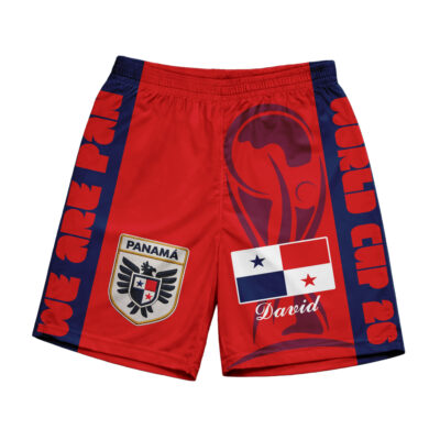 Alternative view of Panama | Premium WC26 FIFA World Cup 26 Personalized Shorts
