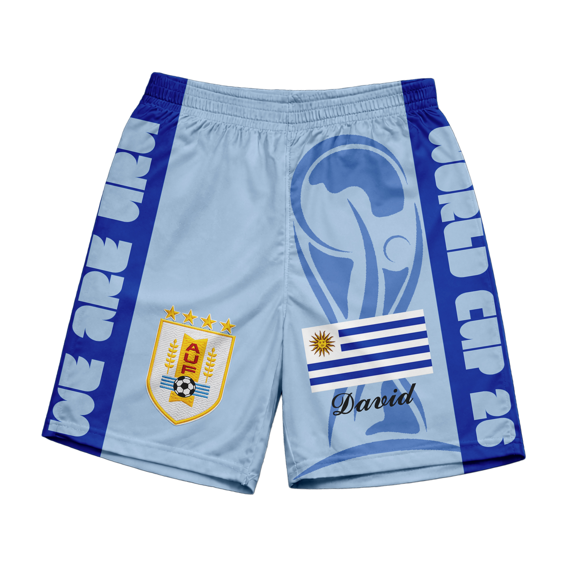 Uruguay | Premium WC26 FIFA World Cup 26 Personalized Shorts - Image 2