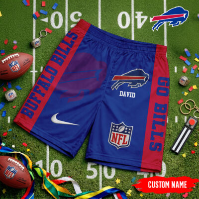 Buffalo Bills | Premium NFL Game Day Personalized Shorts - 2XL