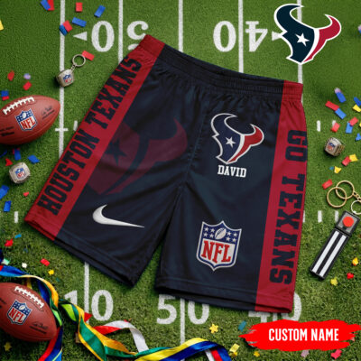 Houston Texans | Premium NFL Game Day Personalized Shorts