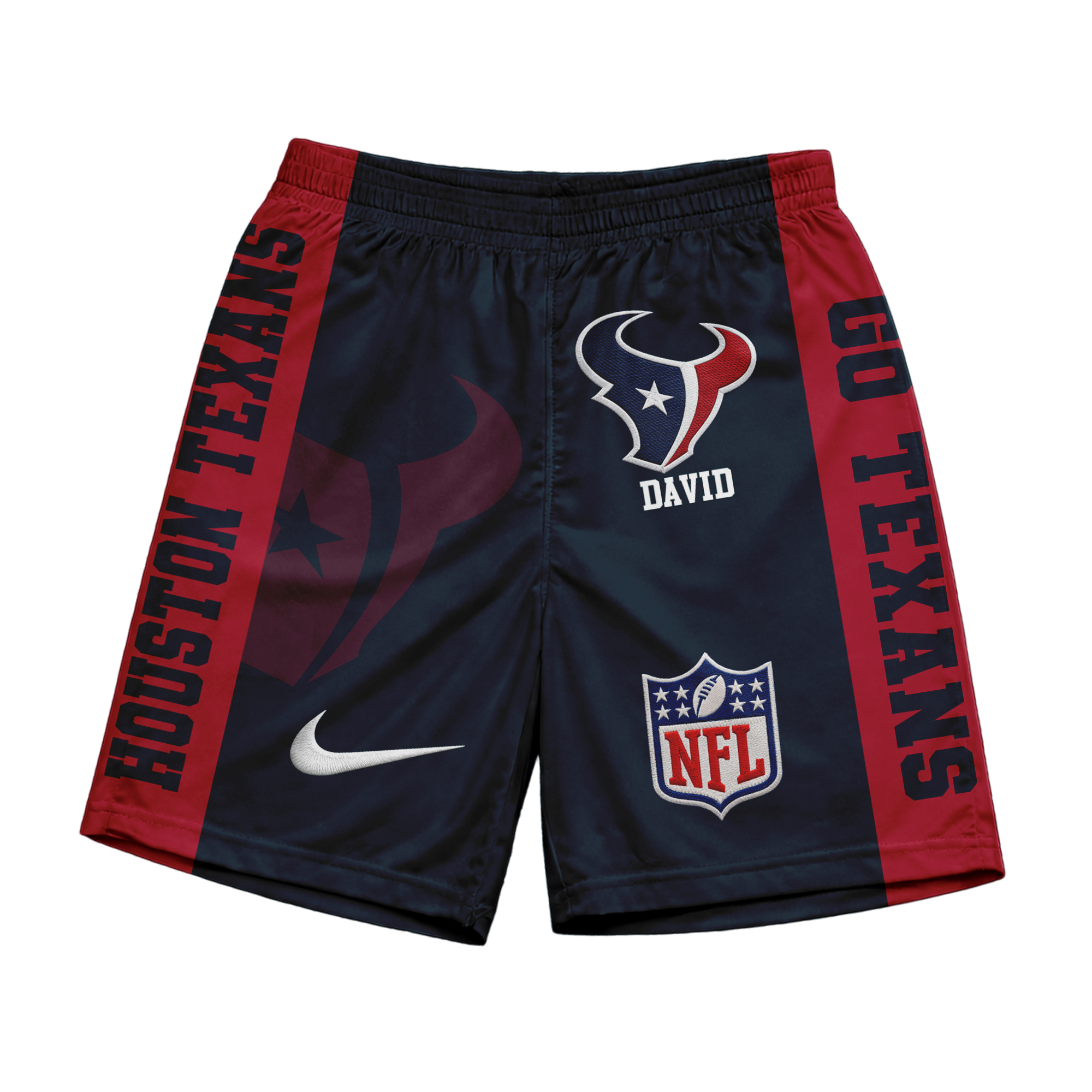 Houston Texans | Premium NFL Game Day Personalized Shorts - Image 2