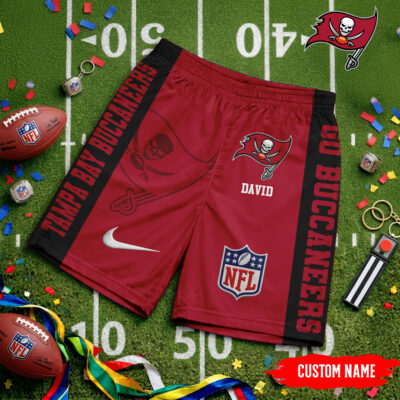 Tampa Bay Buccaneers | Premium NFL Game Day Personalized Shorts - 5XL