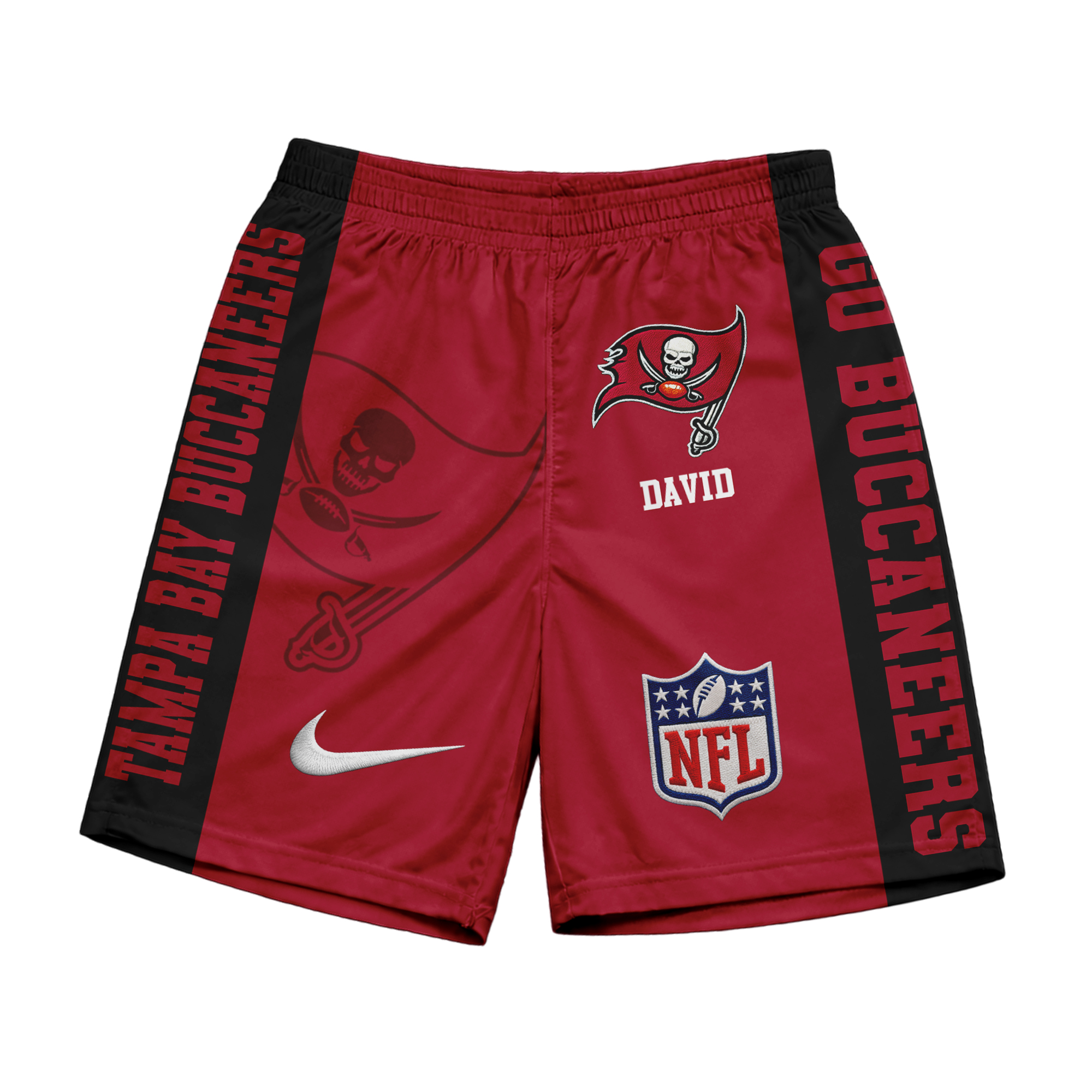 Tampa Bay Buccaneers | Premium NFL Game Day Personalized Shorts - Image 2