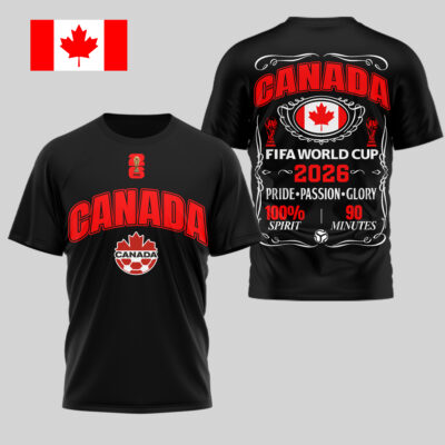 Canada | Premium WC26 Pride Passion Glory 3D Shirt