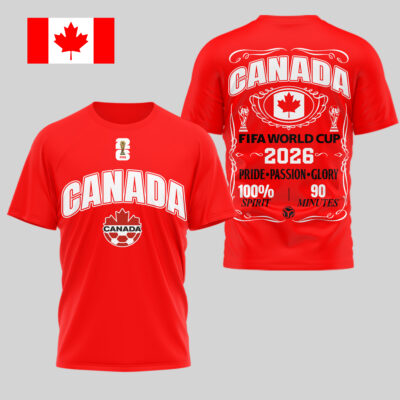 Canada | Premium WC26 Pride Passion Glory 3D Shirt