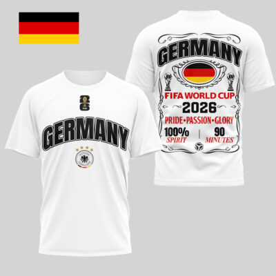 Germany | Premium WC26 Pride Passion Glory 3D Shirt
